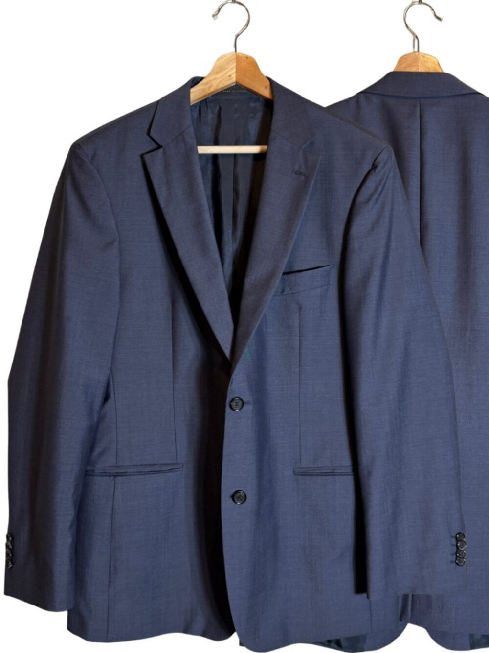 Boss Hugo Boss Paolini Wool Sport Coat Dinner Jacket Blazer Mens 40R Blue Formal